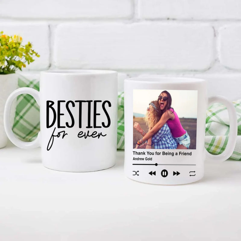 Personalised Mug Design – Thank You For Being A Friend Mug – 89Prints