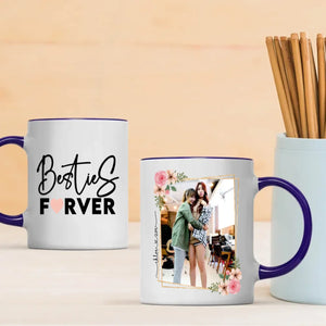 Personalized Mug Design – Bestie For Ever Friendship Quote – 89Prints