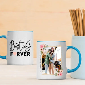 Personalized Mug Design – Bestie For Ever Friendship Quote – 89Prints