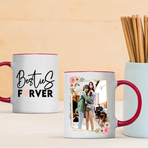 Personalized Mug Design – Bestie For Ever Friendship Quote – 89Prints