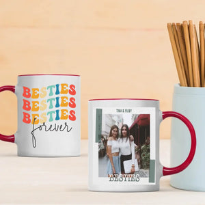 Personalised Custom Mug Design – Bestie Forever Friendship – 89Prints