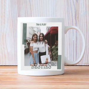 Personalised Custom Mug Design – Bestie Forever Friendship – 89Prints