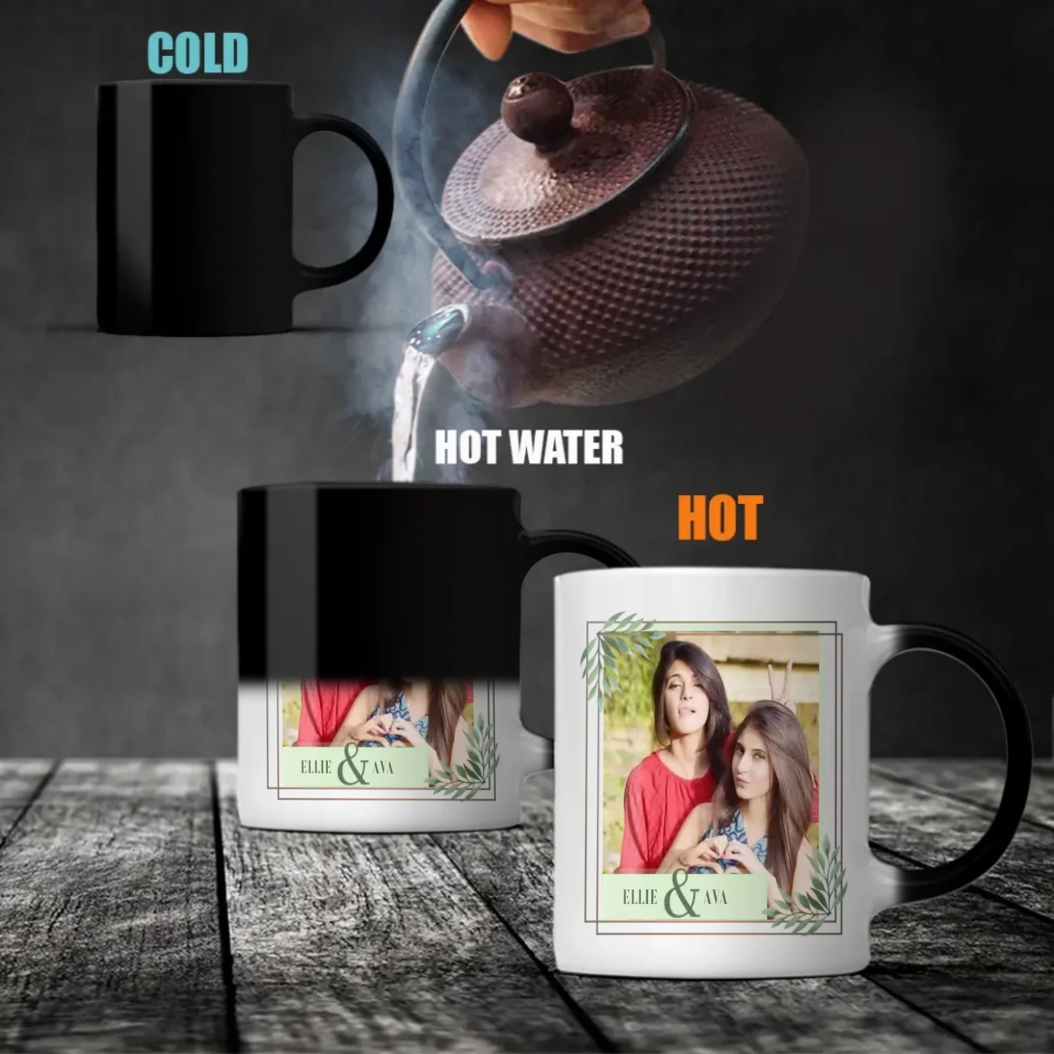 Your Own Designed Mug – Besties Forever Custom Photo – 89Prints