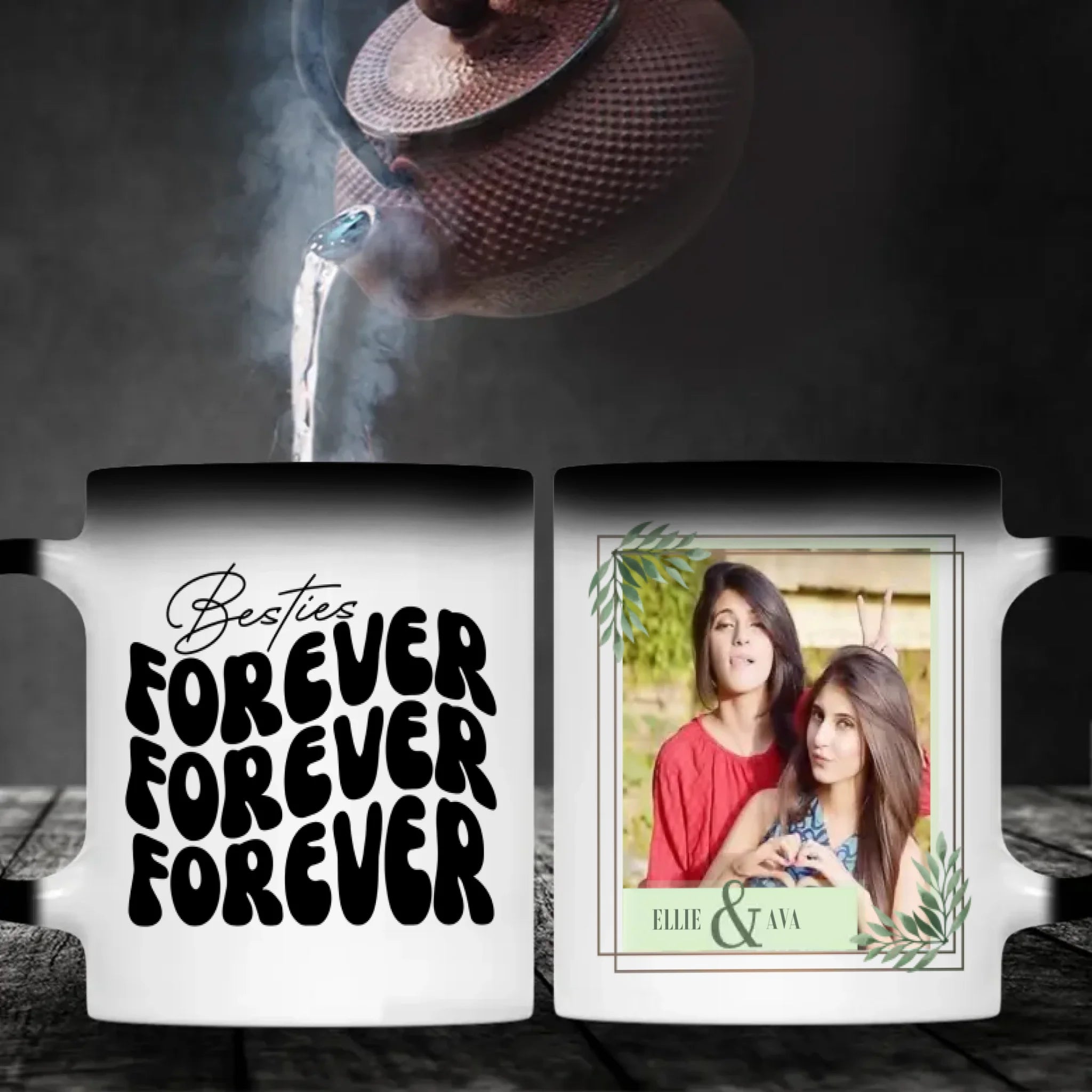 Your Own Designed Mug – Besties Forever Custom Photo – 89Prints