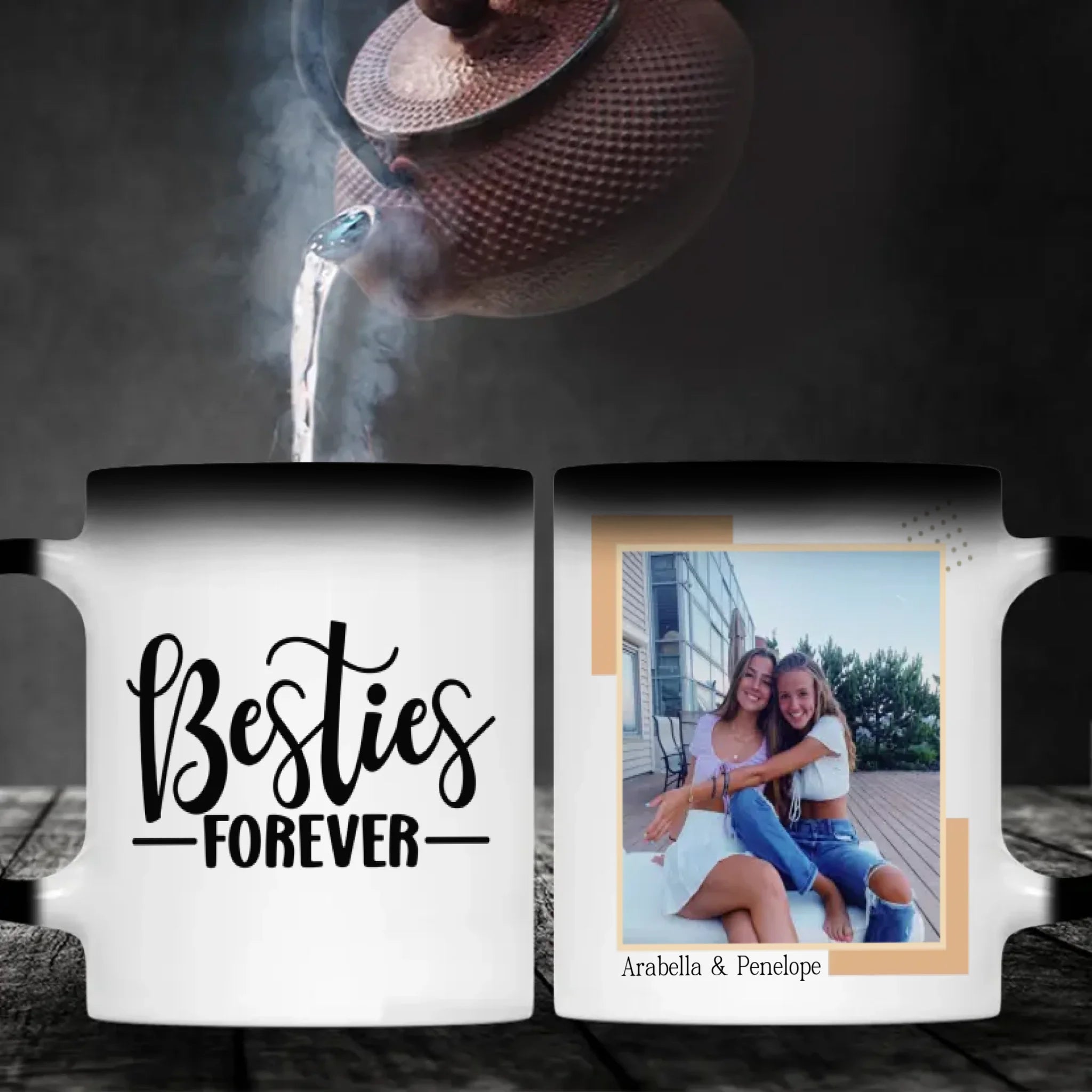 Personalised Mug Design – Besties Forever Friendship – 89Prints