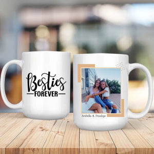 Personalised Mug Design – Besties Forever Friendship – 89Prints