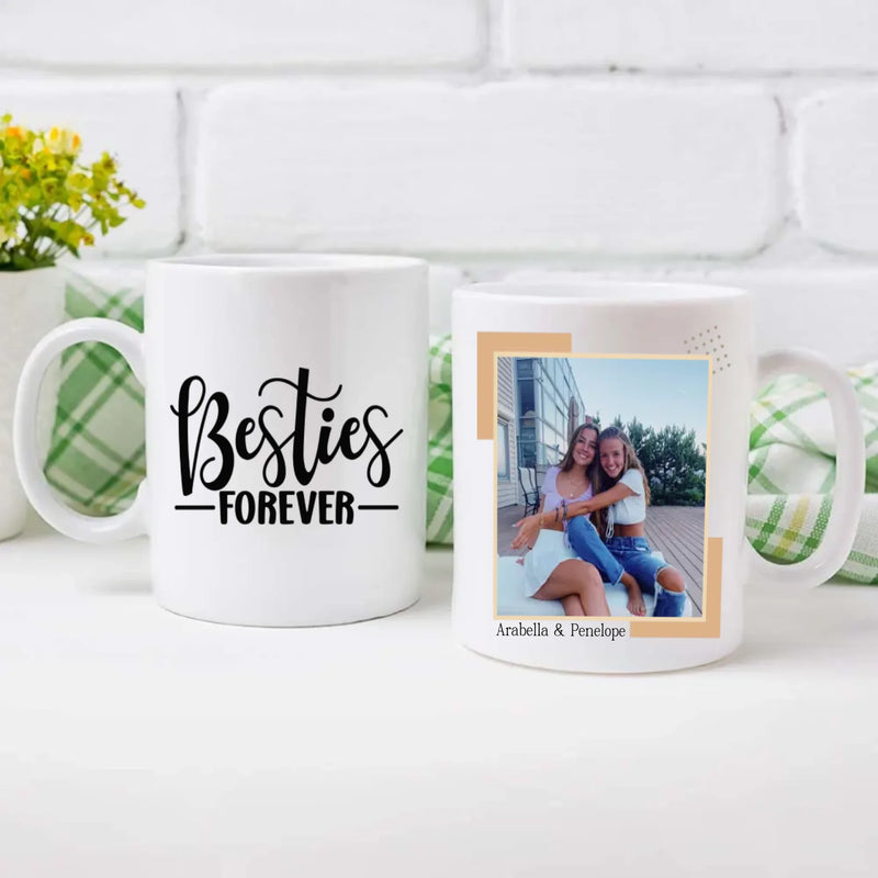 Personalised Mug Design – Besties Forever Friendship – 89Prints