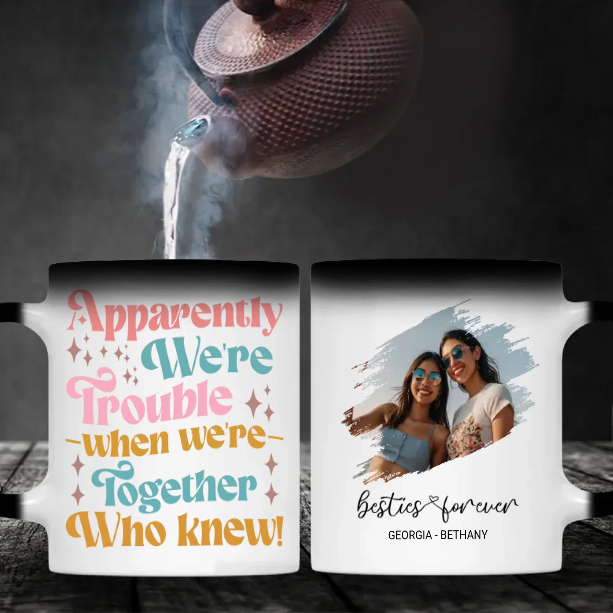 Bestie Personalized Mug – A Meaningful Gift for Your Best Friend - 89Prints