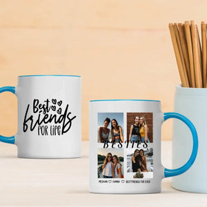 Personalized Bestie Accent Mug – Friendship Gift with Style - 89Prints