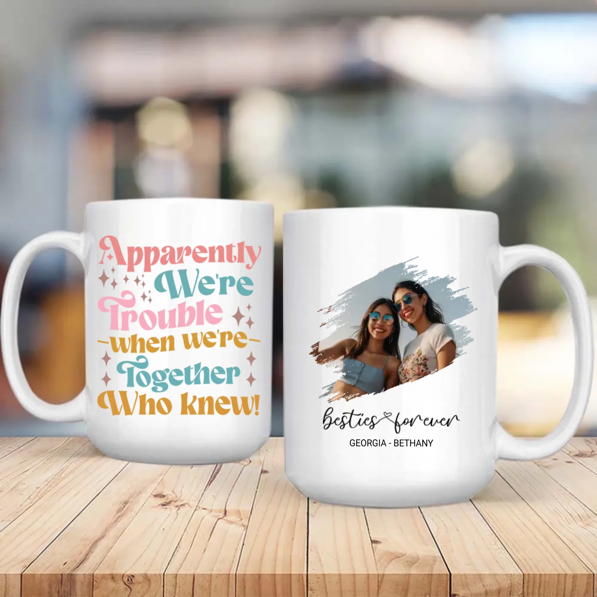 Bestie Personalized Mug – A Meaningful Gift for Your Best Friend - 89Prints