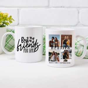 Personalized Bestie Accent Mug – Friendship Gift with Style - 89Prints