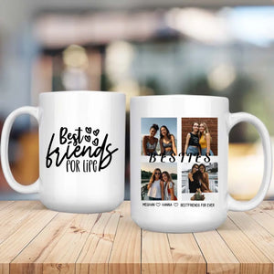 Personalized Bestie Accent Mug – Friendship Gift with Style - 89Prints