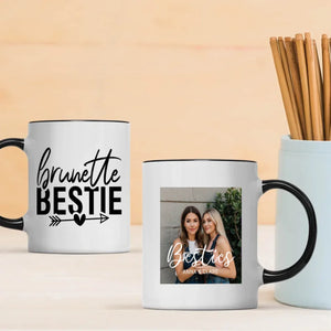 Personalized Mug for Bestie – Sister-Like Friendship Gift - 89Prints