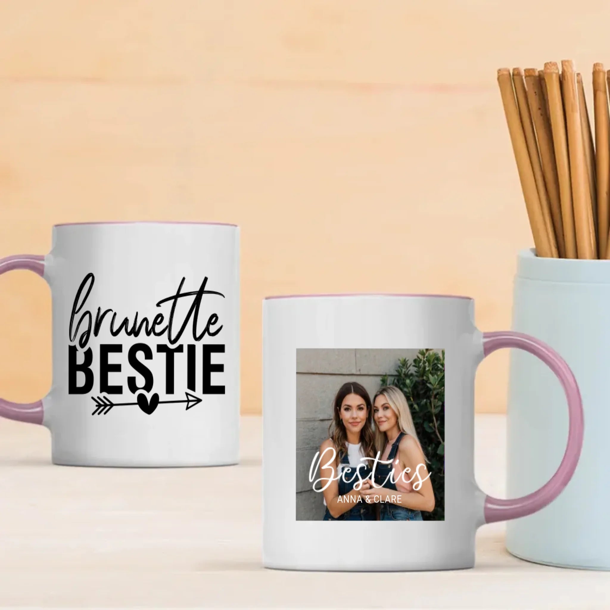Personalized Mug for Bestie – Sister-Like Friendship Gift - 89Prints