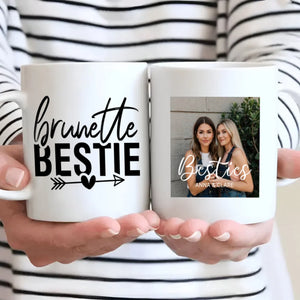 Personalized Mug for Bestie – Sister-Like Friendship Gift - 89Prints