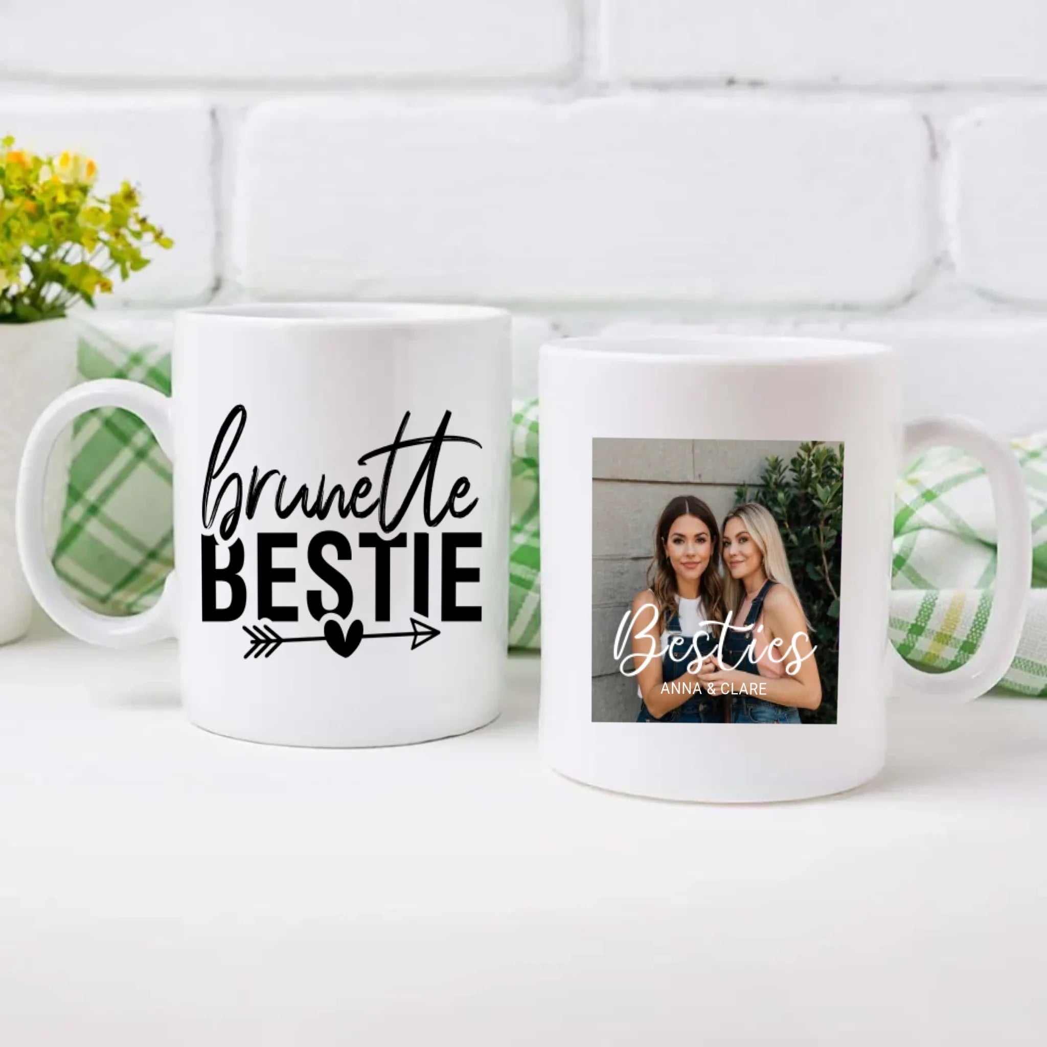 Personalized Mug for Bestie – Sister-Like Friendship Gift - 89Prints