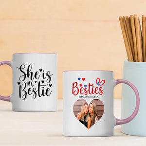 Personalized Long Distance Best Friends Magic Mug – Unique Gift - 89Prints