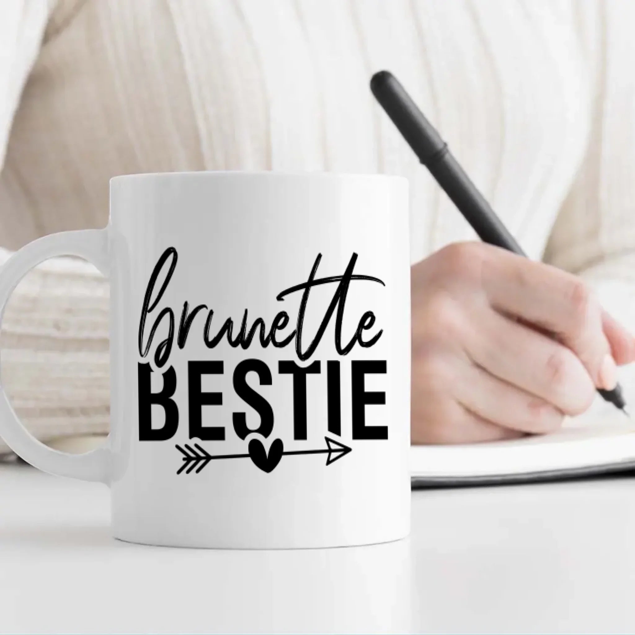Personalized Mug for Bestie – Sister-Like Friendship Gift - 89Prints