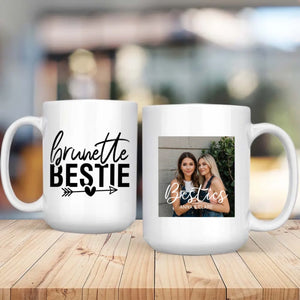 Personalized Mug for Bestie – Sister-Like Friendship Gift - 89Prints