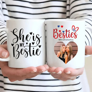 Personalized Long Distance Best Friends Magic Mug – Unique Gift - 89Prints
