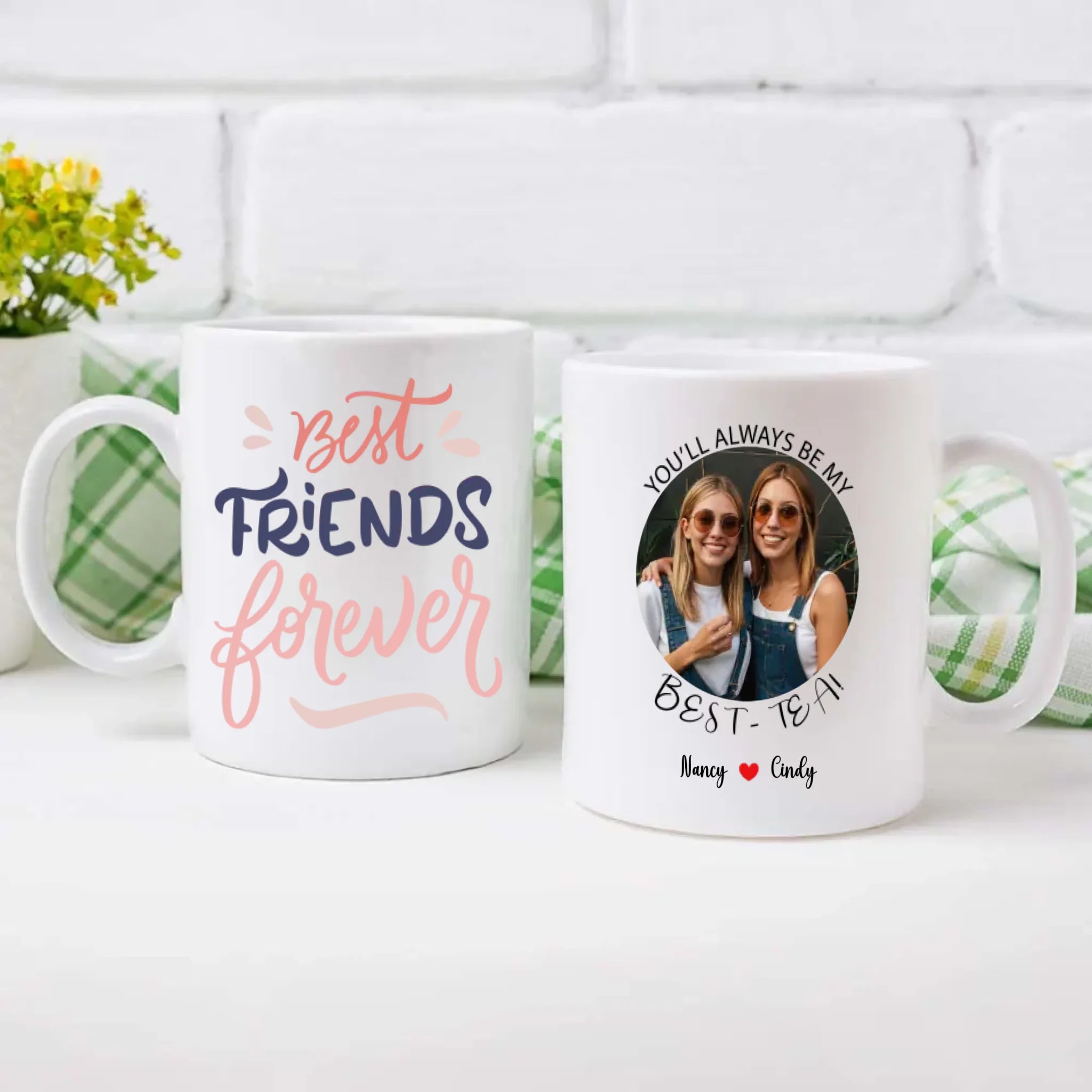Best Friend Forever Mug – Personalized Memory Gift - 89Prints
