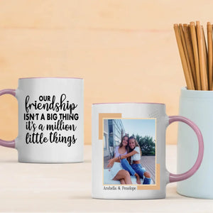 Custom Memory Mug – Best Friends Forever Gift - 89Prints