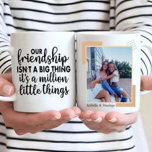 Custom Memory Mug – Best Friends Forever Gift - 89Prints