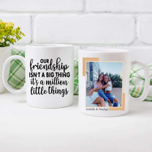 Custom Memory Mug – Best Friends Forever Gift - 89Prints