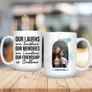 Endless Friendship – Personalized Bestie Mug - 89Prints