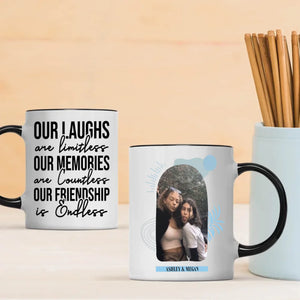 Endless Friendship – Personalized Bestie Mug - 89Prints