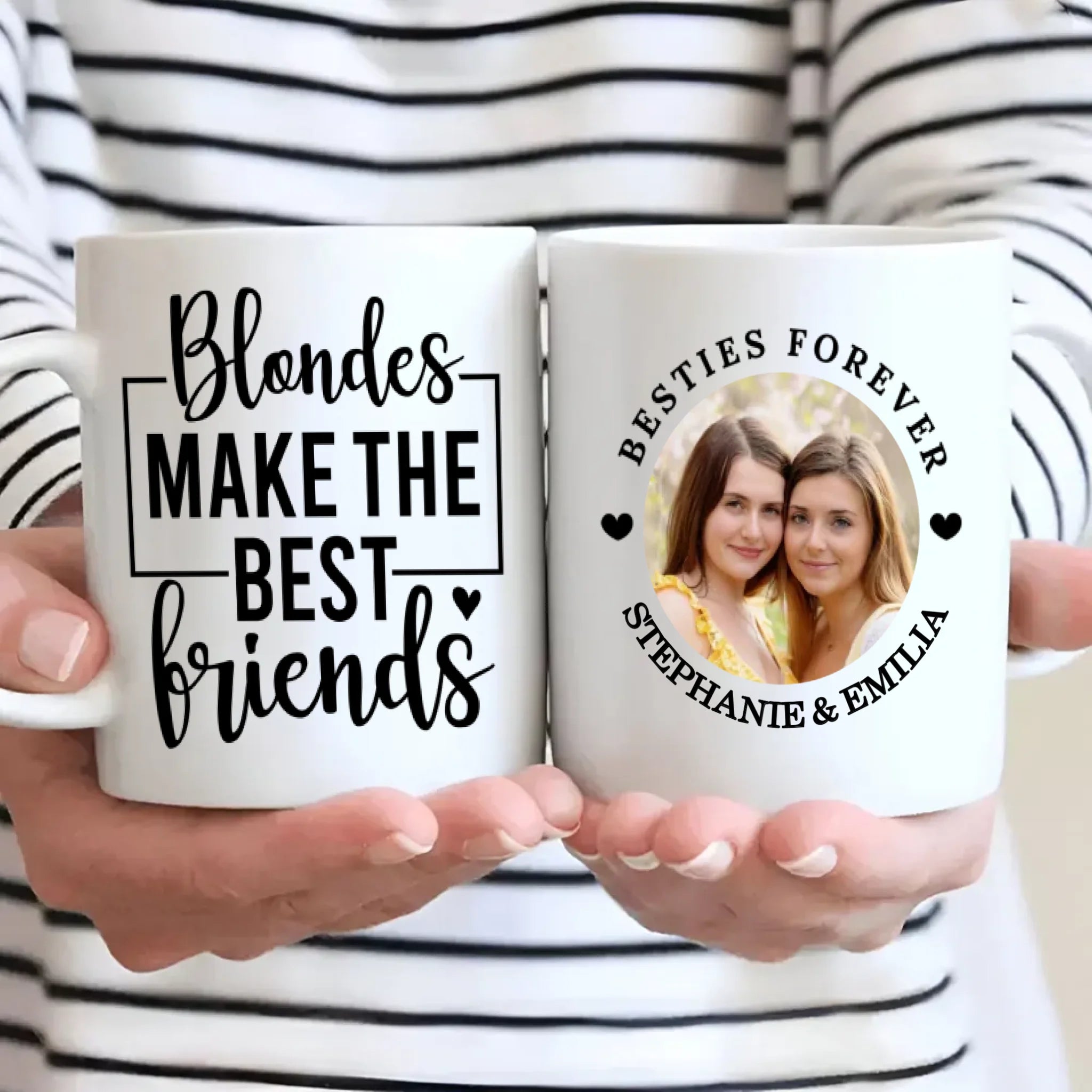 Custom Best Friends Mug – Friendship That Lasts a Lifetime - 89Prints
