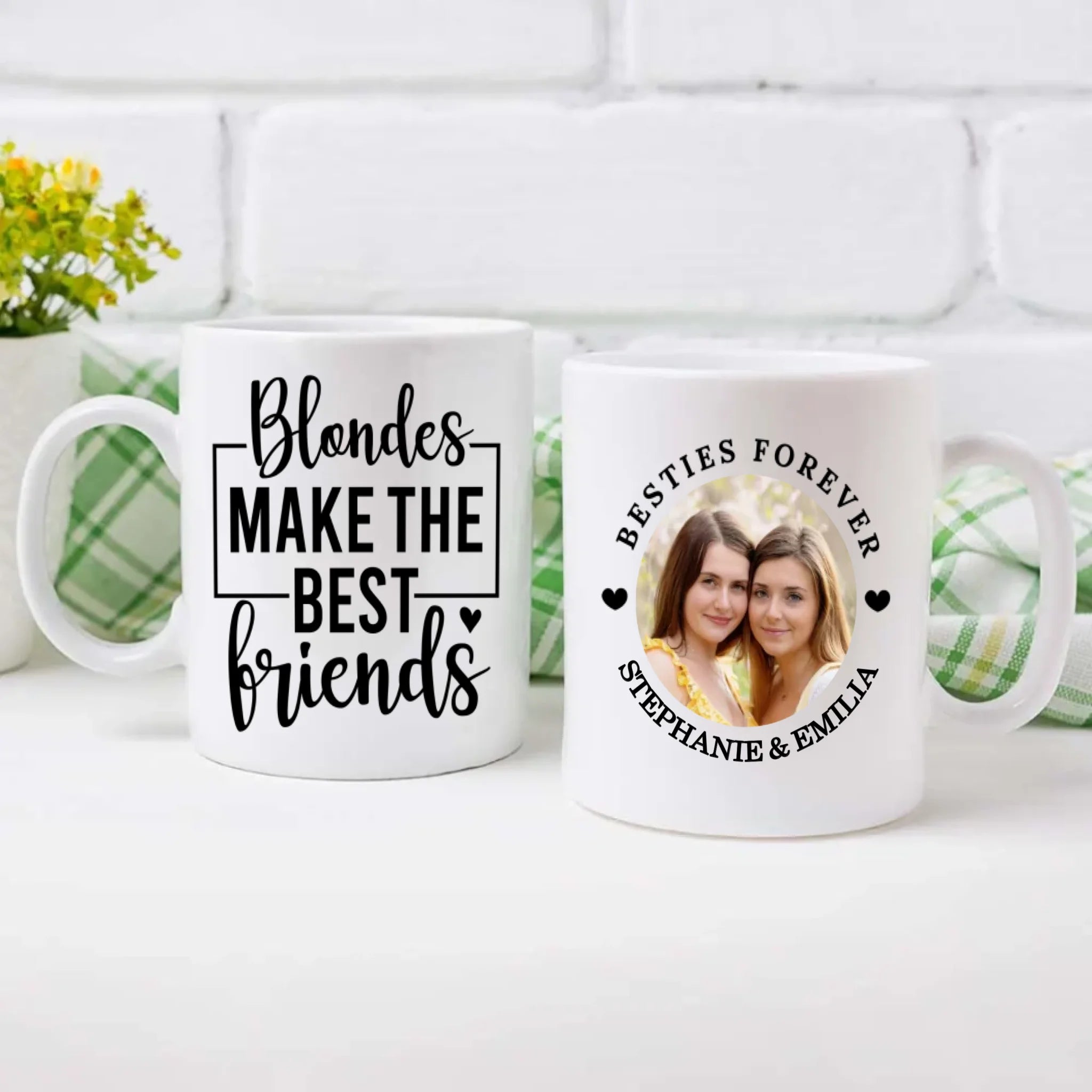 Custom Best Friends Mug – Friendship That Lasts a Lifetime - 89Prints