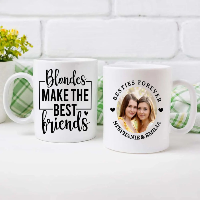 Custom Best Friends Mug – Friendship That Lasts a Lifetime - 89Prints
