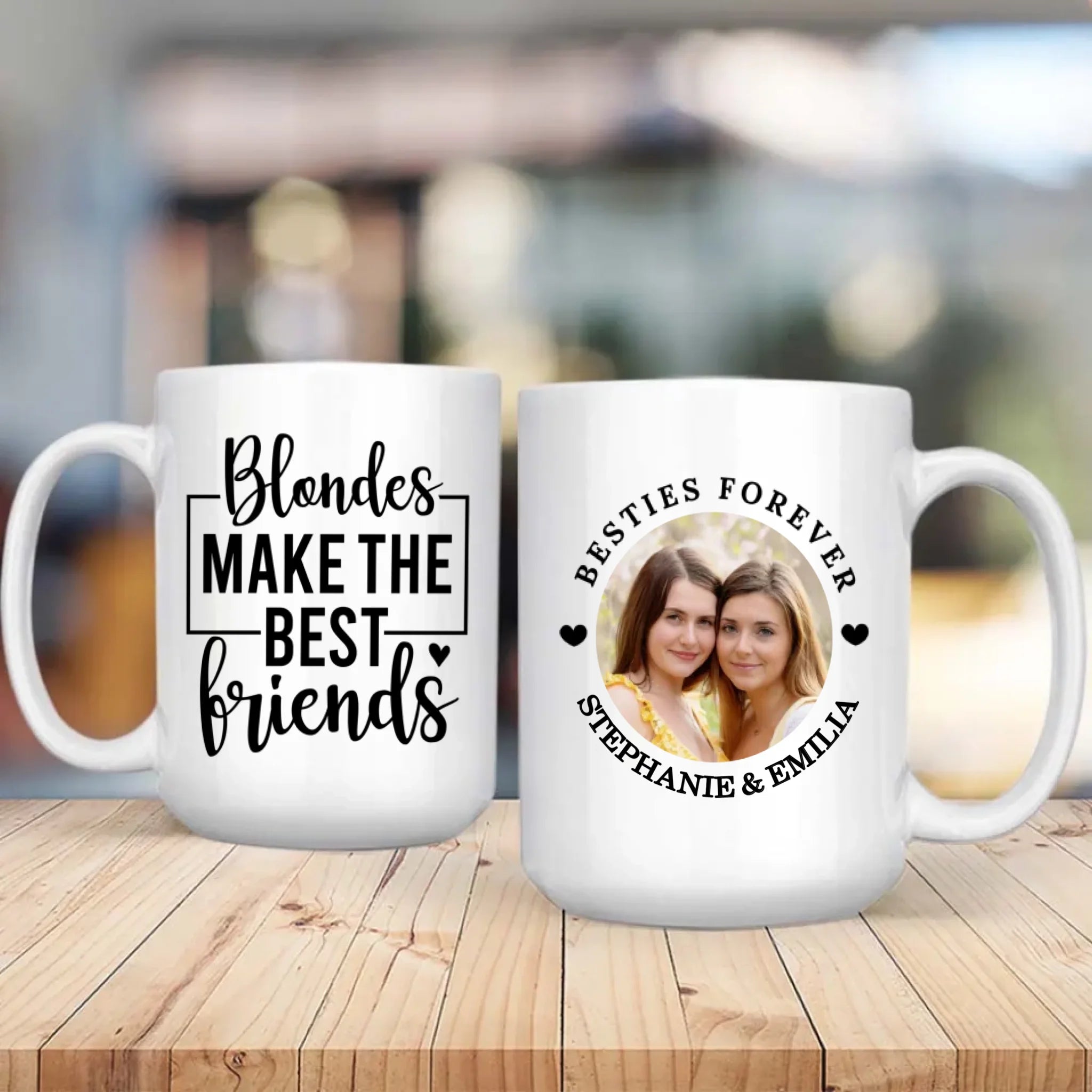 Custom Best Friends Mug – Friendship That Lasts a Lifetime - 89Prints