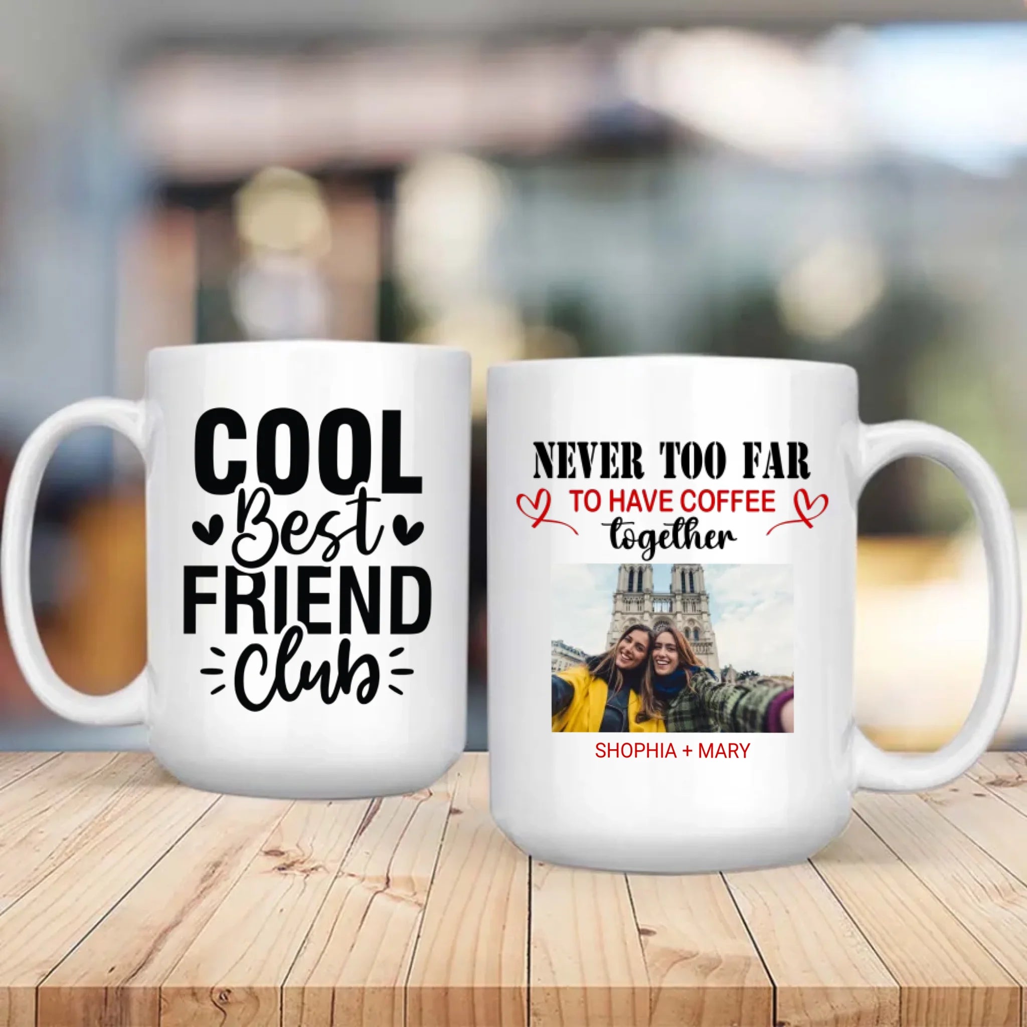 Custom Bestie Mug – Official Member of the Cool Best Friend Club - 89Prints