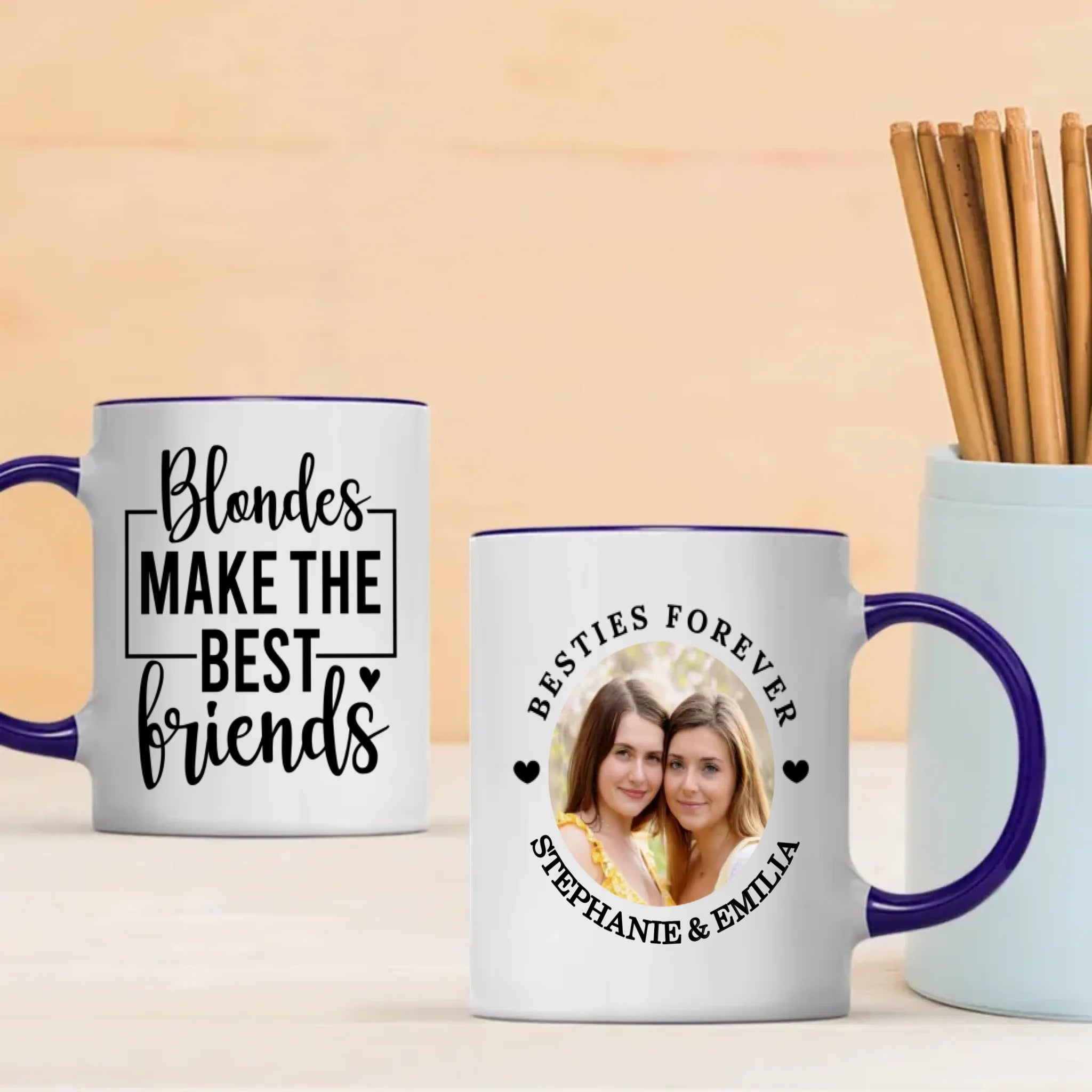 Custom Best Friends Mug – Friendship That Lasts a Lifetime - 89Prints