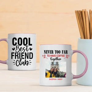 Custom Bestie Mug – Official Member of the Cool Best Friend Club - 89Prints