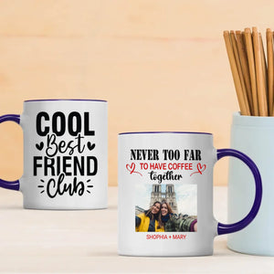 Custom Bestie Mug – Official Member of the Cool Best Friend Club - 89Prints