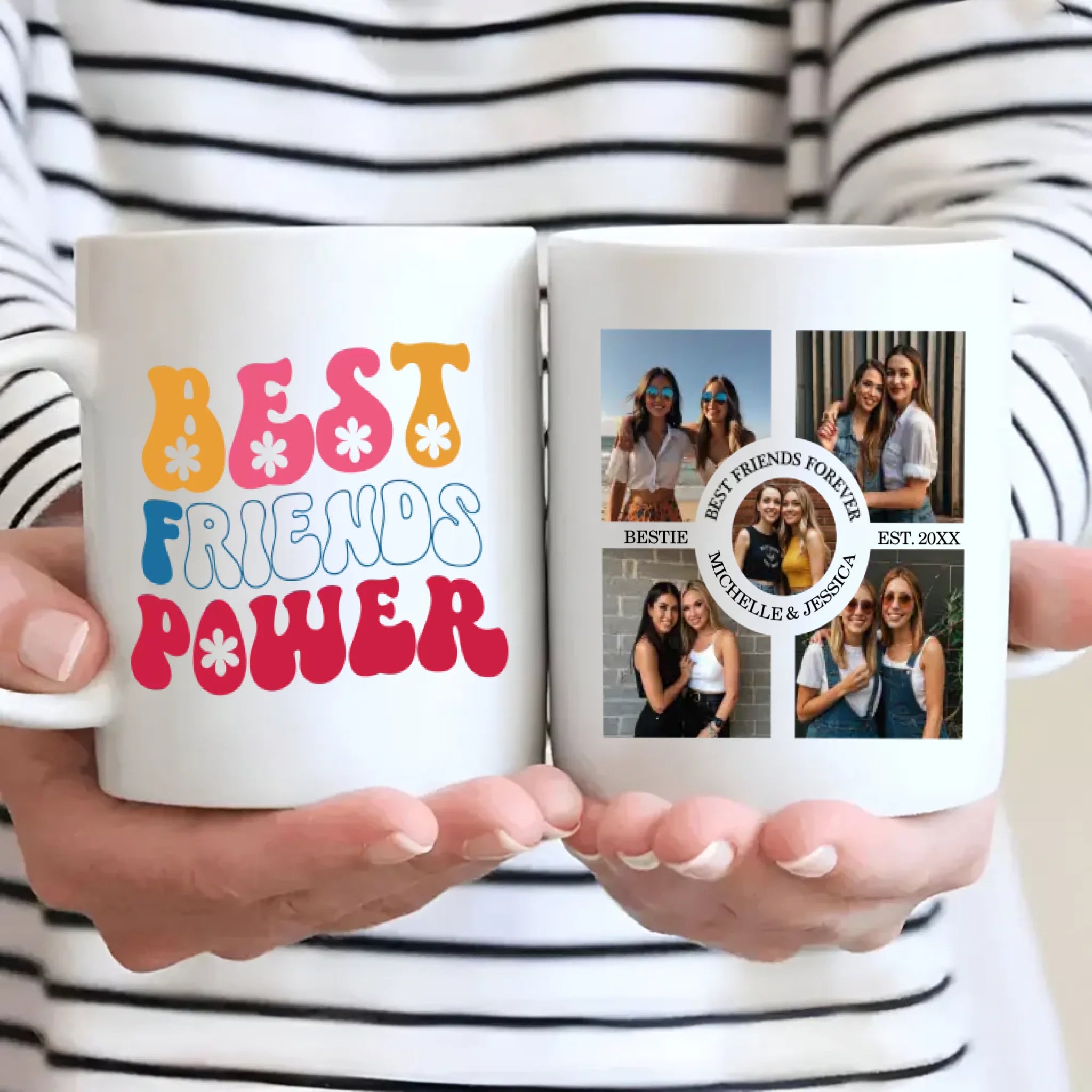 Personalized Mug Gift – Celebrate the Power of Best Friends - 89Prints