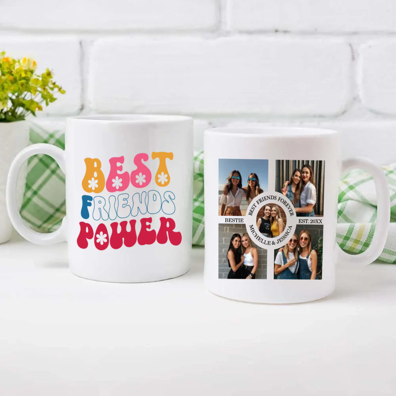 Personalized Mug Gift – Celebrate the Power of Best Friends - 89Prints