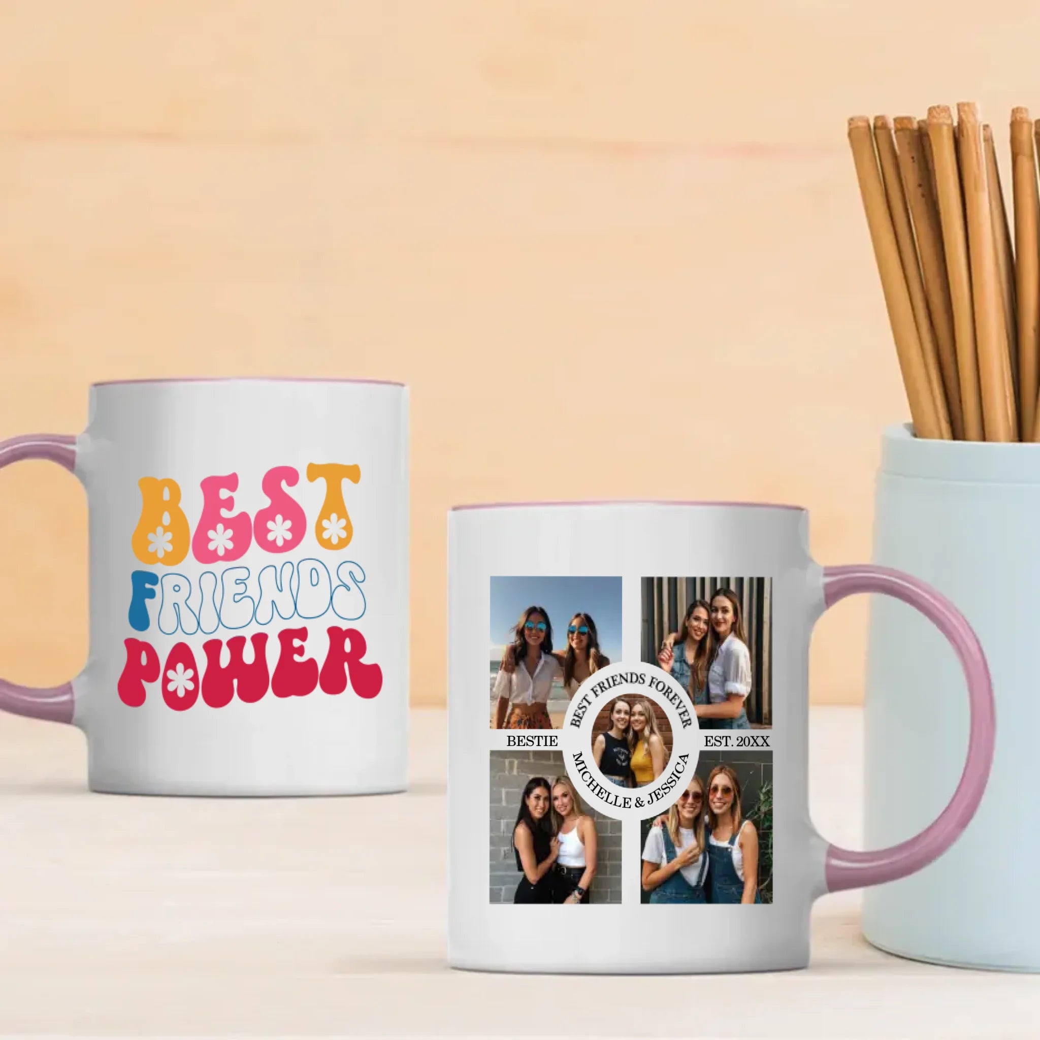 Personalized Mug Gift – Celebrate the Power of Best Friends - 89Prints