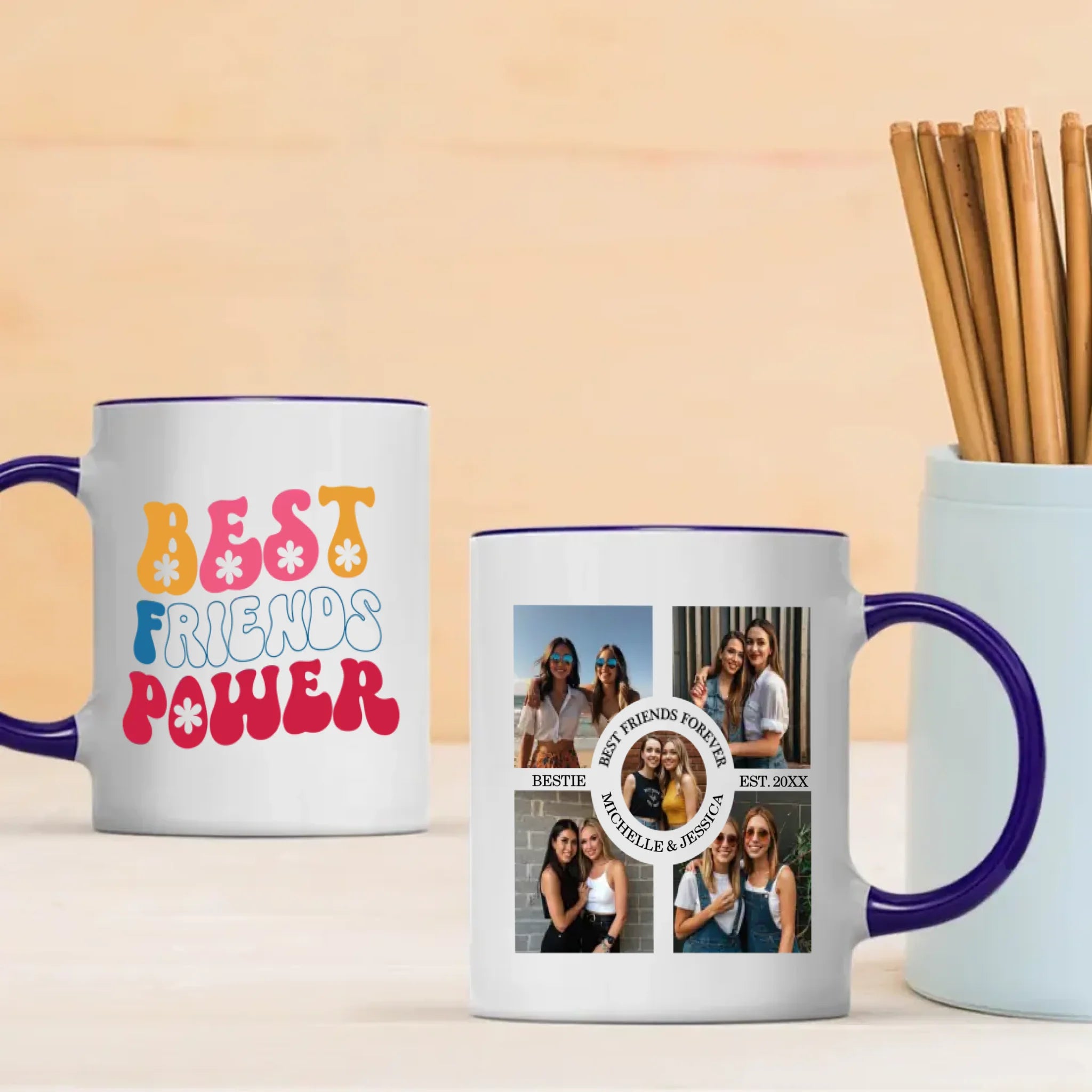 Personalized Mug Gift – Celebrate the Power of Best Friends - 89Prints