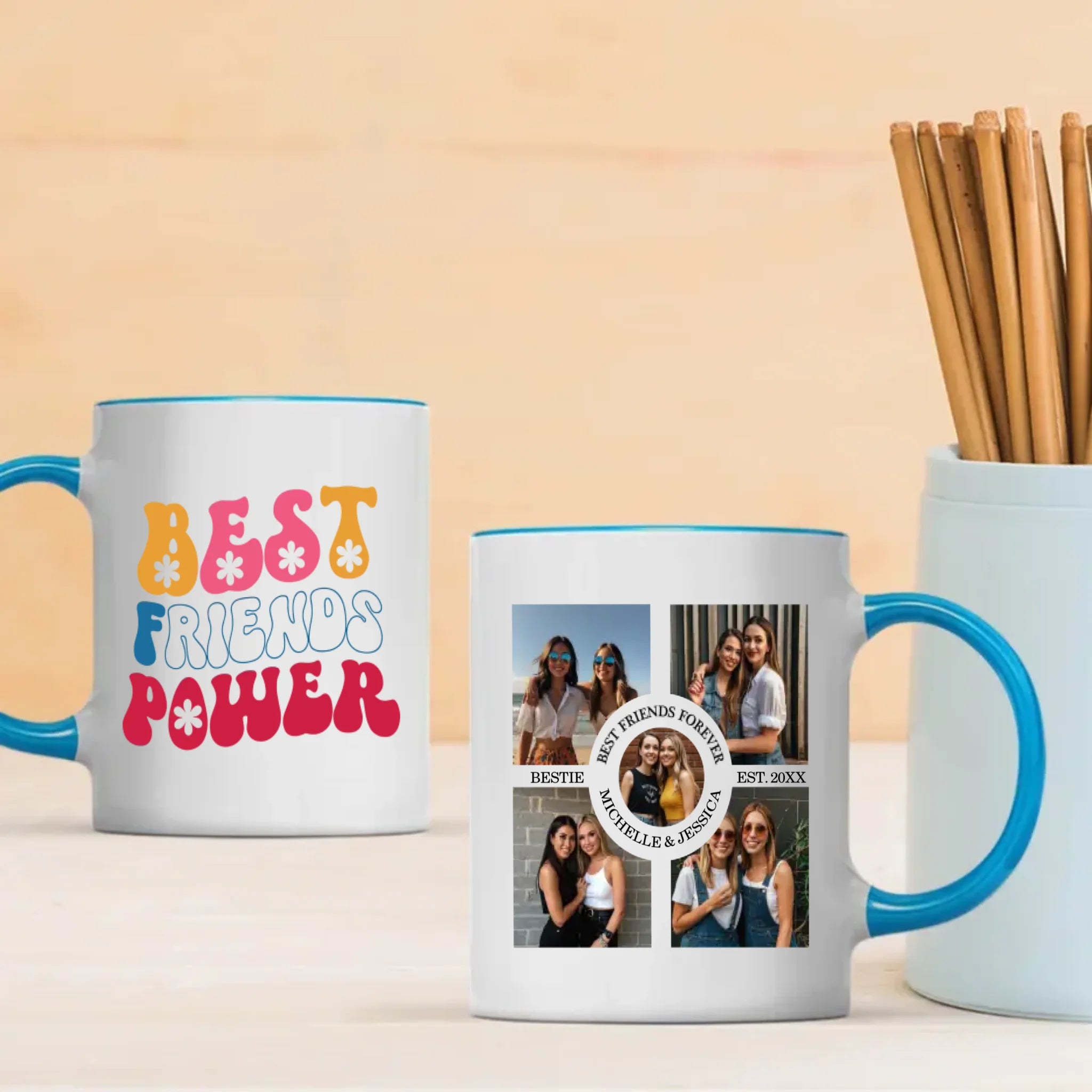 Personalized Mug Gift – Celebrate the Power of Best Friends - 89Prints