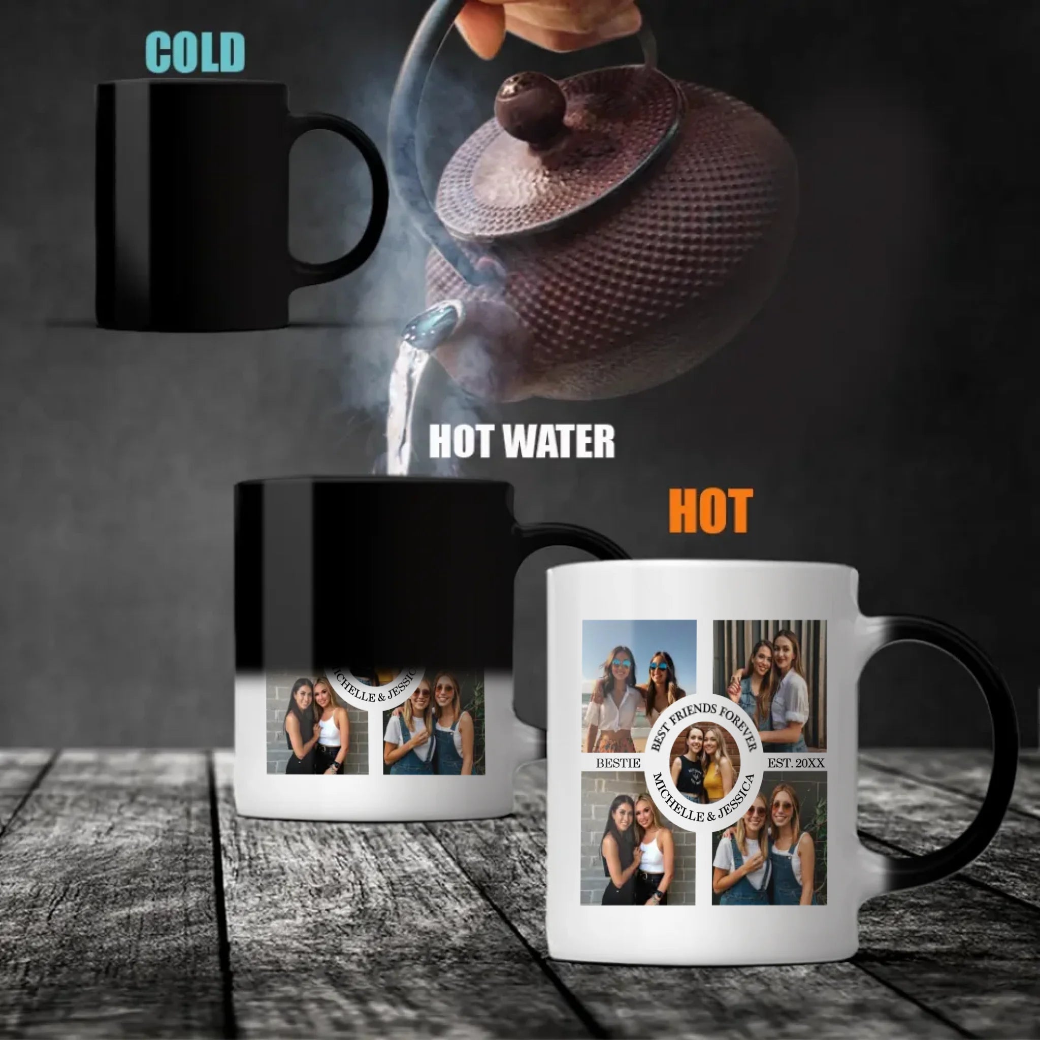Personalized Mug Gift – Celebrate the Power of Best Friends - 89Prints