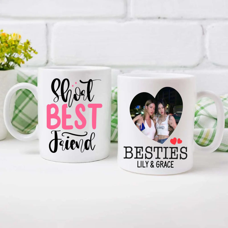 Funny Personalized Gift-Short Best Friend Color Changing Mug -89Prints
