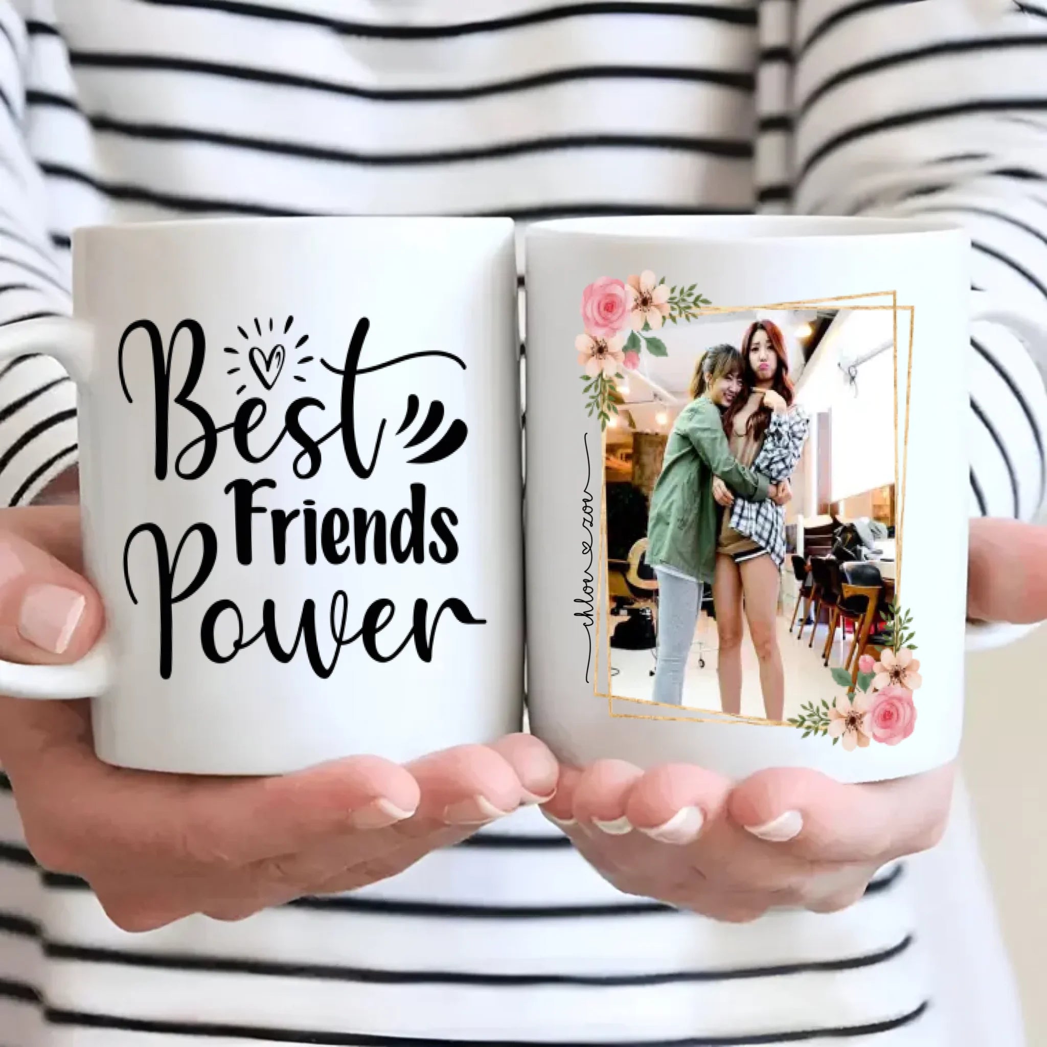 Funny Personalized Gift - Short Best Friend Color Changing Mug-89Prints