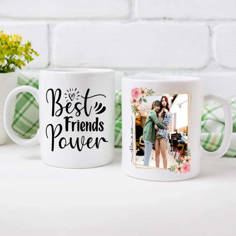 Funny Personalized Gift - Short Best Friend Color Changing Mug-89Prints