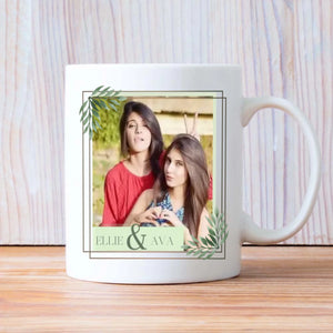 Good Friends Are Like Stars Mug – Personalized Friendship Gift with Photo & Name - 89Prints