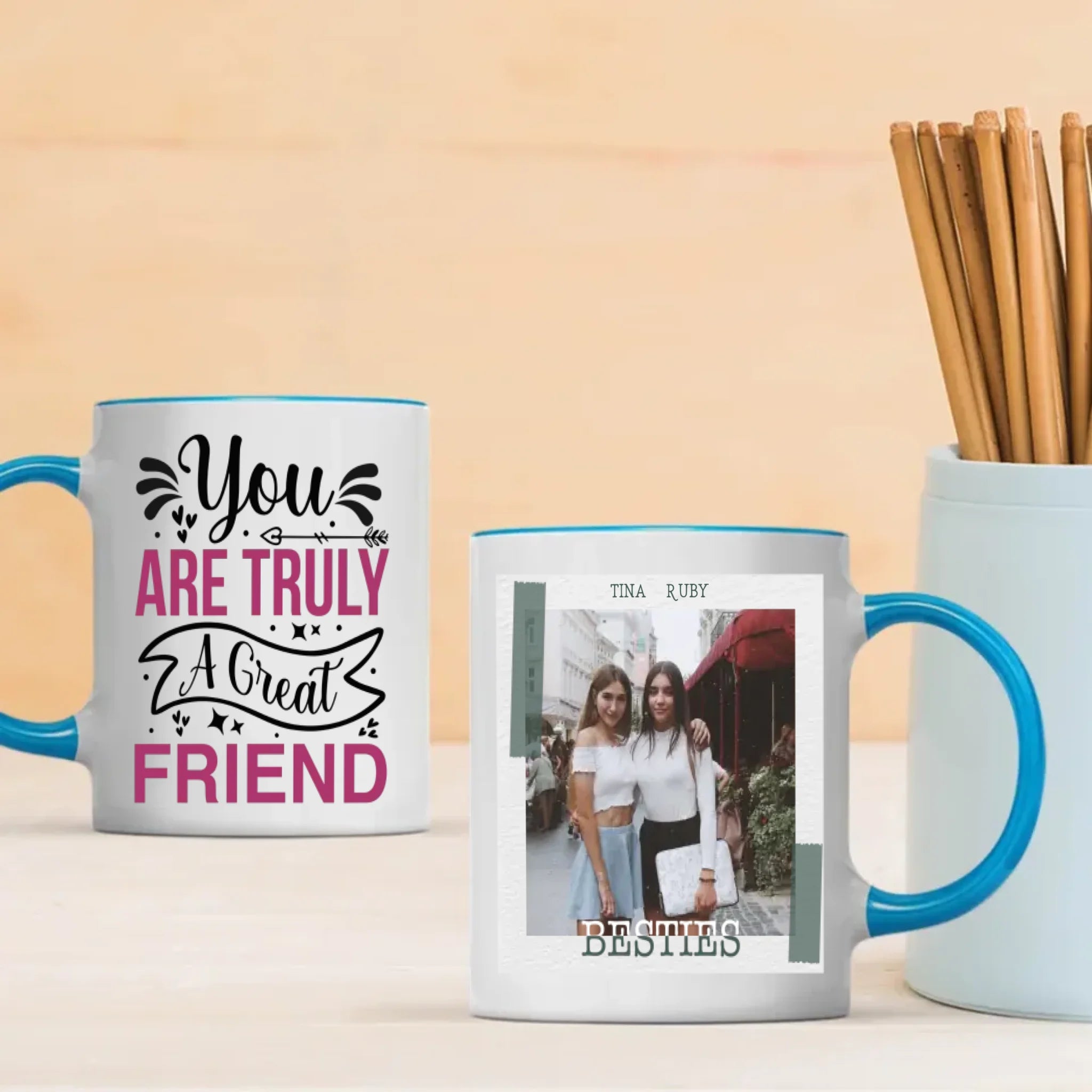 You Are Truly A Great Friend Mug – Classic Bestie Gift - 89Prints