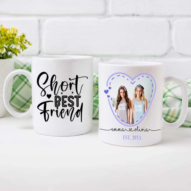Personalized Ceramic Cup-Short Best Friend Mug-89Prints